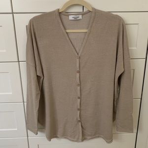CJLA Colby taupe long sleeve